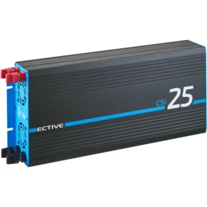 ECTIVE CSI 25 2500 W / 12 V sinuso bangos keitiklis su įkrovikliu, NVS ir UPS funkcija