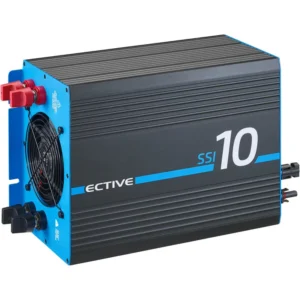 ECTIVE SSI 10 1000 W / 24 V sinuso bangos keitiklis su MPPT įkrovimo valdikliu, įkrovikliu, NVS ir UPS funkcija