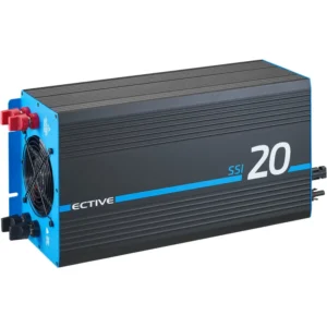 ECTIVE SSI 20 12V 4in1 sinuso bangų keitiklis 2000W/12V sinuso bangų keitiklis su MPPT saulės įkrovimo valdikliu, įkrovikliu ir NVS