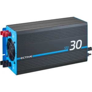 ECTIVE SSI 30 3000 W / 24 V sinuso bangos keitiklis su MPPT įkrovimo valdikliu, įkrovikliu, NVS ir UPS funkcija
