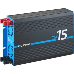 ECTIVE TSI15 sinuso bangų keitiklis 1500 W / 12 V sinuso bangų keitiklis su NVS
