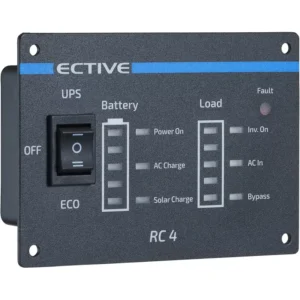 ECTIVE RC4 nuotolinio valdymo pultas su įkrovos lygio indikatoriumi inverteriams