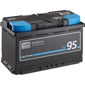 ECTIVE pusciklinis SC95 AGM giluminio tiekimo akumuliatorius 95Ah