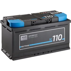 ECTIVE pusciklinis SC110 AGM maitinimo akumuliatorius 110Ah