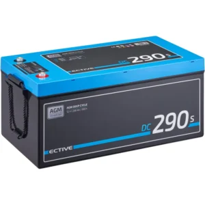 ECTIVE DC 290S AGM gilaus ciklo akumuliatorius su LCD ekranu, 290 Ah gilaus ciklo akumuliatorius