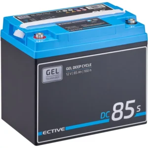 ECTIVE DC 85S GEL giluminio ciklo akumuliatorius su LCD ekranu, 85 Ah giluminio ciklo akumuliatorius