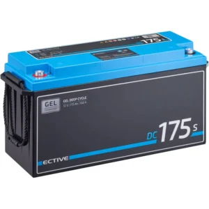 ECTIVE DC 175S GEL giluminio ciklo akumuliatorius su LCD ekranu, 175 Ah giluminio ciklo akumuliatorius