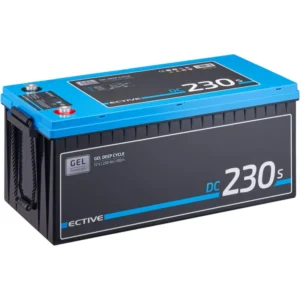 ECTIVE DC 230S GEL giluminio ciklo akumuliatorius su LCD ekranu, 230 Ah giluminio ciklo akumuliatorius