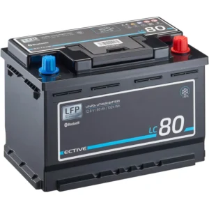 ECTIVE LC 80 LT 12 V LiFePO4 ličio maitinimo akumuliatorius 80 Ah