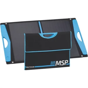 ECTIVE MSP 60 „SunDock“ sulankstoma 60 W saulės baterija praktiškame krepšyje
