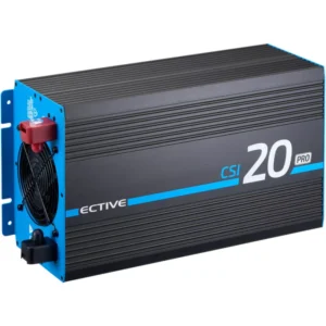 ECTIVE CSI 20 PRO 2000 W / 12 V sinusinės bangos keitiklis su tinklo prioritetiniu perjungimu ir įkrovikliu