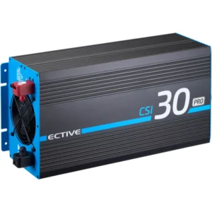 ECTIVE CSI 30 PRO 3000 W / 12 V sinuso bangos keitiklis su tinklo prioritetiniu jungikliu ir įkrovikliu
