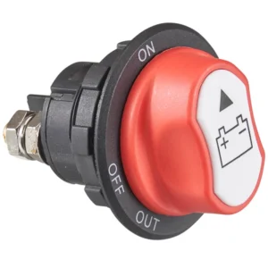 Mini akumuliatorių išjungimo jungiklis 100A 12-32V