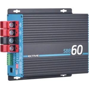 ECTIVE SBB 60 24 V į 12 V įkrovimo stiprintuvas su MPPT įkrovimo valdikliu 60 A