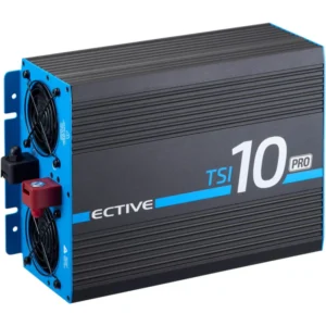 ECTIVE TSI 10 PRO 1000 W / 12 V sinuso bangos keitiklis su tinklo prioritetų jungikliu
