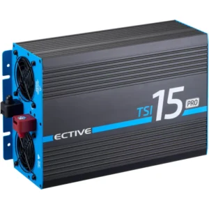 ECTIVE TSI 15 PRO 1500 W / 12 V sinuso bangos keitiklis su tinklo prioritetiniu jungikliu