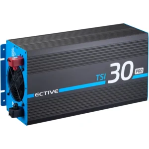 ECTIVE TSI 30 PRO 3000 W / 12 V sinuso bangos keitiklis su tinklo prioritetiniu jungikliu