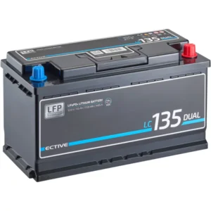 ECTIVE LC 135 dviguba įkrovos baterija 135Ah 12V 1728Wh 1485A