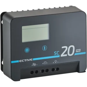 ECTIVE SC 20 Pro MPPT saulės baterijų įkroviklis 12V/24V 20A Gen. 2