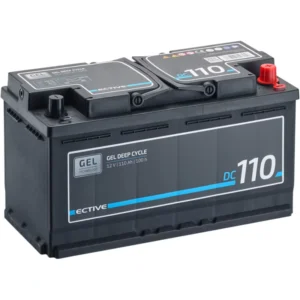 ECTIVE DC 110 gelio gilaus ciklo 110Ah maitinimo akumuliatorius