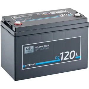 ECTIVE DC 120L gelio gilaus ciklo 120Ah akumuliatorius
