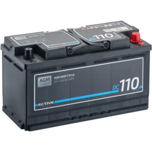 ECTIVE DC 110 AGM gilaus ciklo 110 Ah maitinimo akumuliatorius