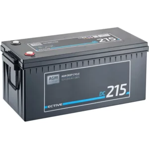 ECTIVE DC 215 AGM gilaus ciklo 215 Ah iškrovimo akumuliatorius